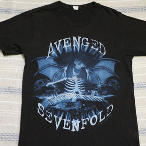 VTG 2010 AVENGED SEVENFOLD "Bat Country" Album Tee Sz Sm